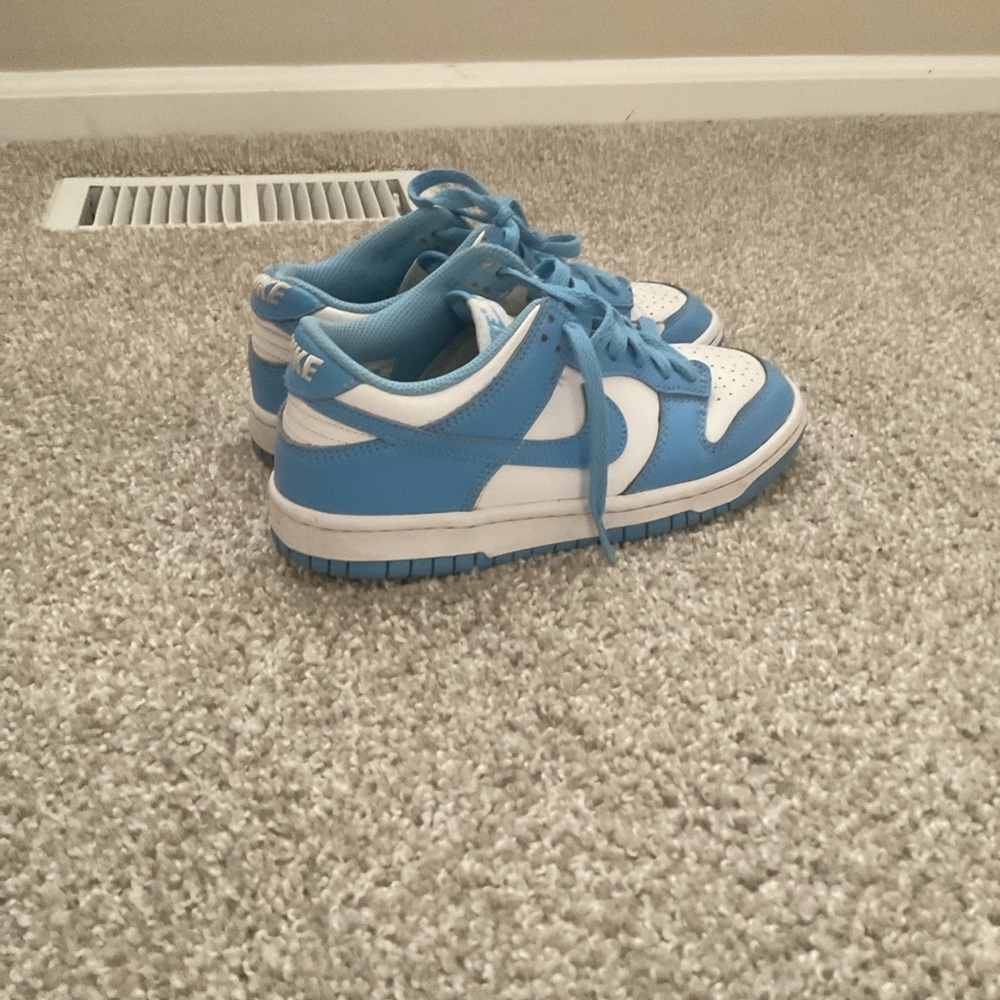 Nike blue dunk trainers!